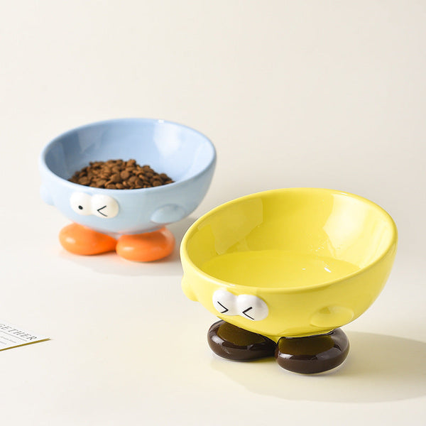Cute Expression Pet Bowl