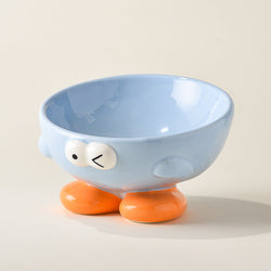 Cute Expression Pet Bowl