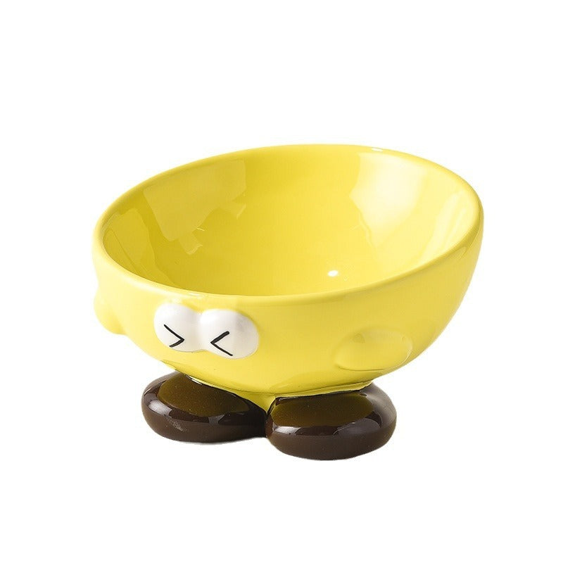 Cute Expression Pet Bowl