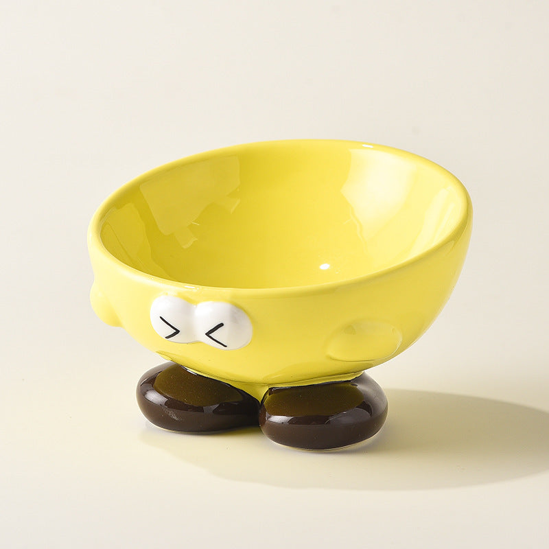 Cute Expression Pet Bowl